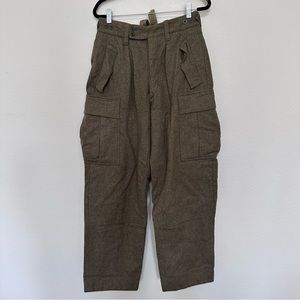 Vintage Wagner & co. men’s German Wool Pants Military hunting size 30 X 30 green